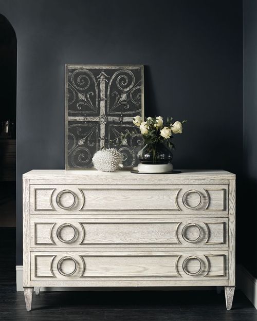 Domaine Blanc is a neo-traditional collection where classic forms are updated with subtle flourishes.