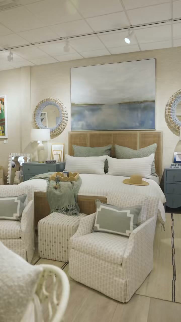And honestly? Styling a space is an art form.

From the perfectly layered bed to the textures, pillows, throws, colors, and details that make you stop and say, “Wait, I need all of this,” every piece in the QM showroom is brought to life with intention.

Because sometimes it’s not just about seeing a pillow or a blanket on its own. It’s about seeing how it all comes together.

Come get inspired, wander the showroom, and find the pieces that feel like home.

pompomathome