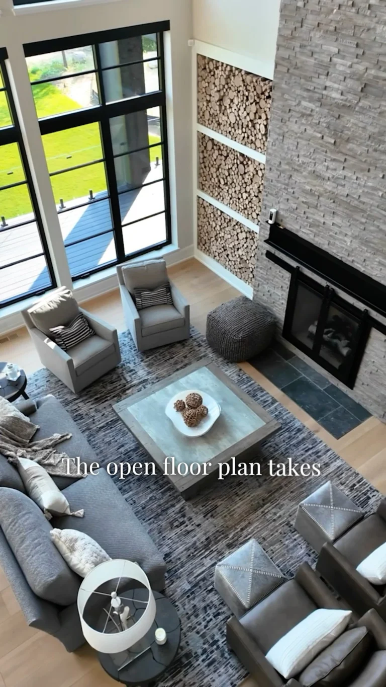 A favorite Lake Charlevoix project, inspired by the clients&rsquo; travels through Montana.
QM Home designer @kristyn_ann_anderson  shares how a specific vision became the starting point for the space, pulling from the places, textures, and feelings that the clients wanted to bring home with them.
Personal, considered, and rooted in a story that was entirely their own.
#lakemichigan #interior_design #michiganhomes
