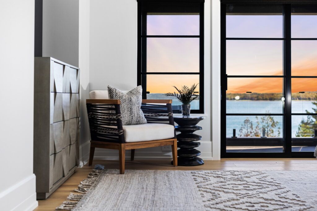 A corner window seat becomes the quiet luxury of the home. It’s where morning coffee lingers, books stay open a little longer, and the shoreline becomes part of your everyday design.

Open Monday - Saturday | 10 AM to 5 PM

#seatingdesign #lakeviews #cottagelife #quietmoose