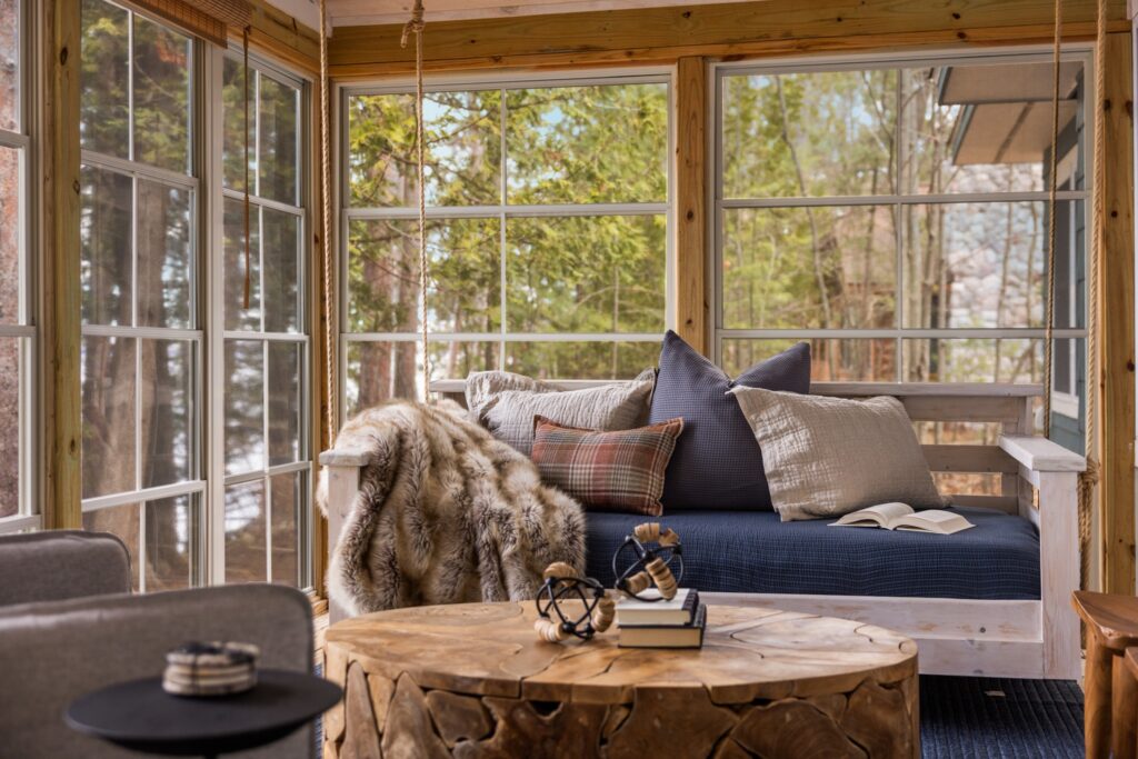 That quiet in-between… where the room begins to breathe again.

Light lingers a little longer through the windows. Layers soften. The space shifts from tucked-in to opened-up.

Not quite summer, but you can feel it coming.
Time to start letting your space follow suit.