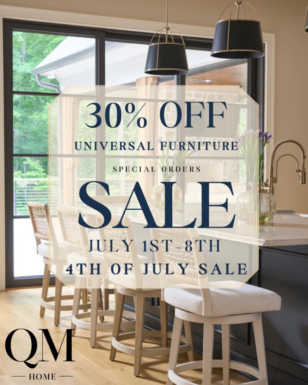 Time is running out! You’re down to the final few days to score 30% OFF Universal Furniture Special Orders!

If you want to transform your cottage or elevate your summer hosting spaces, this is your moment. The event wraps up on July 8th, your opportunity is shrinking fast.  Stop in today!