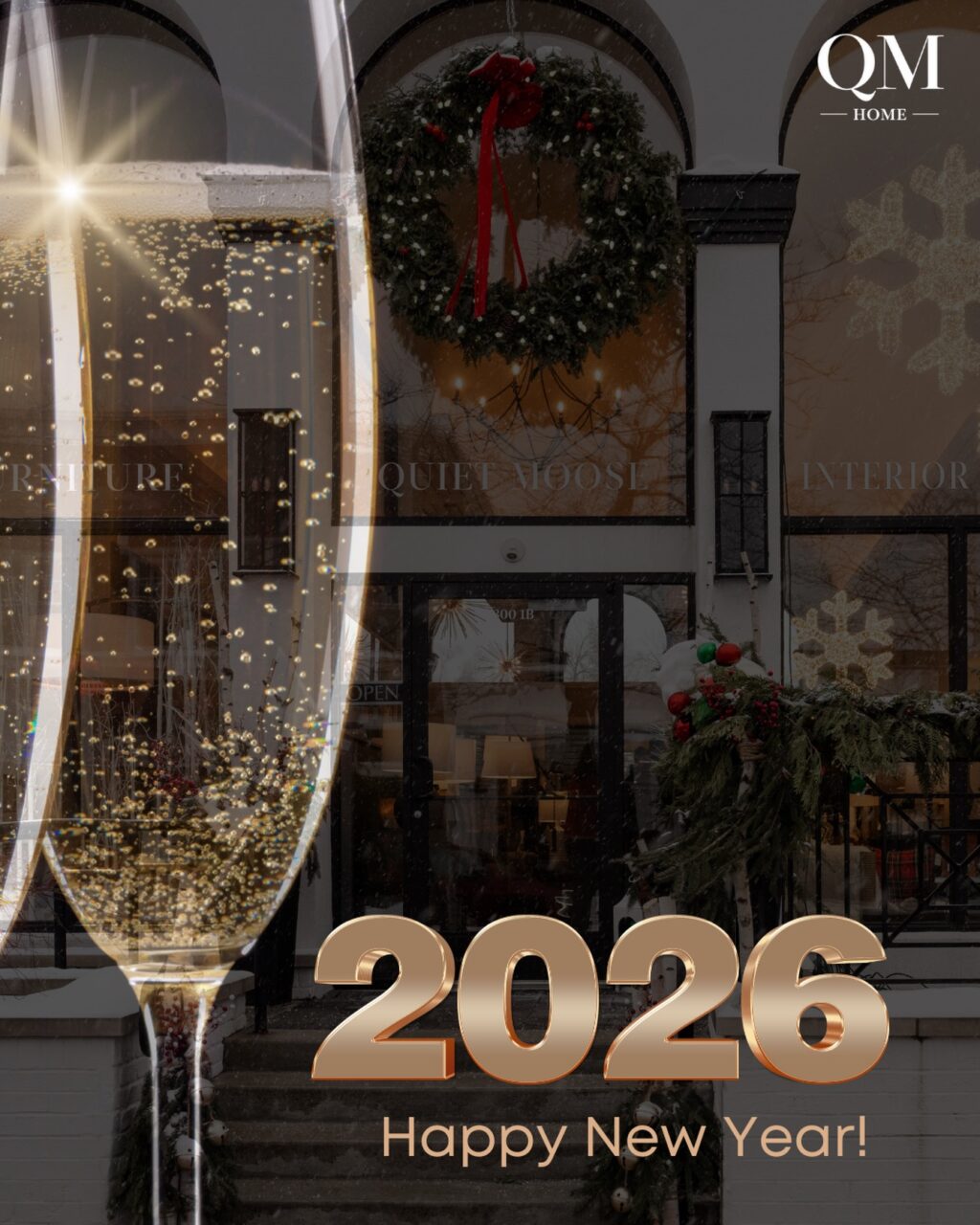 Happy New Year from the team at The Quiet Moose. 🎊

Wishing you all the best in 2026, filled with laughter, prosperity, and unforgettable memories. Cheers! 🥂

#quietmoosehome #interiordesign #northernmichigan #newyear #2026